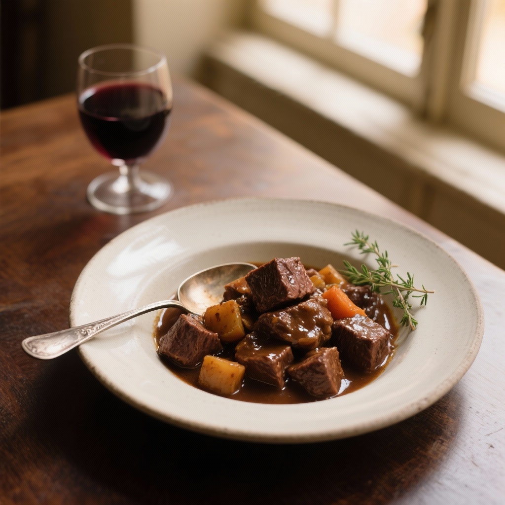 Beef Bourguignon (Bœuf Bourguignon)